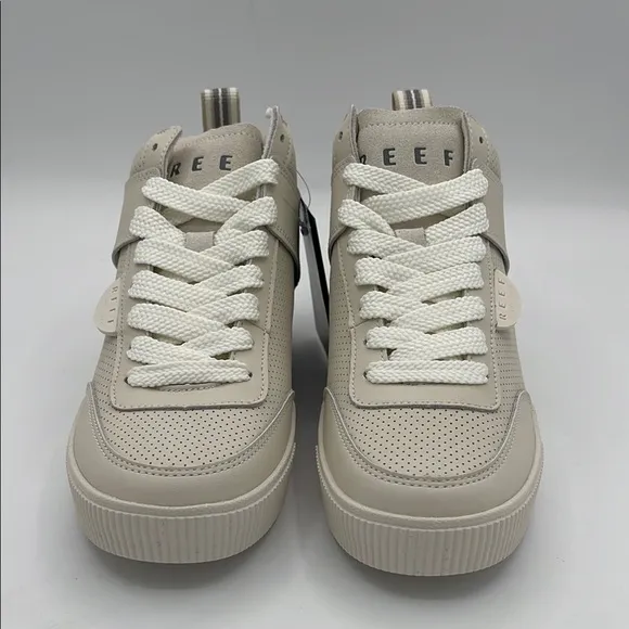 Reef Lay Day Hi Sneakers, whisper white