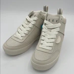 Reef Lay Day Hi Sneakers, whisper white