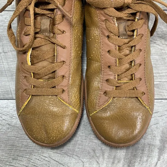 Retro Nike Swoosh Cortez Brown Leather Women's Trainers Sneakers Kicks Shoes 9.5