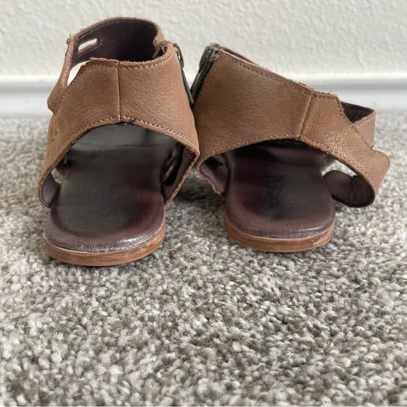 ROAN by Bed Stu Charlie Gladiador Sandals Womens Size 7 Brown Leather Comfort