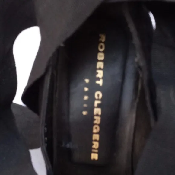Robert Clergerie Paris Suede Wedge Shoes
