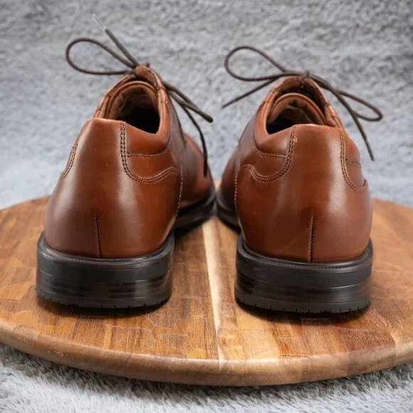 Rockport Essential Details II Brown Cap Toe Oxford V81479 Men's Size 13