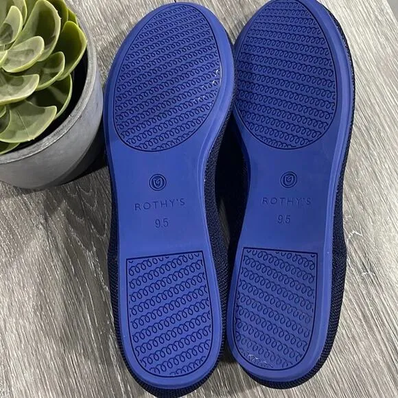 Rothy’s maritime blue retired blue sole size 9.5 fla…