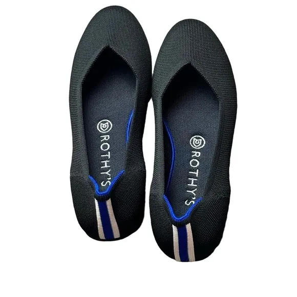 Rothy's The Flat Round Toe Bellet Flats Shoes Size 9 NWOT