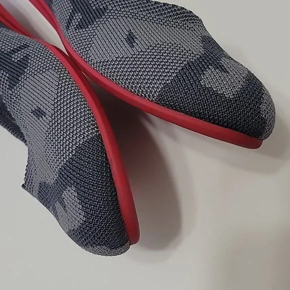 Rothy's The Flat Round Toe in Camo Grey