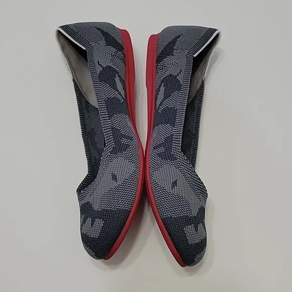 Rothy's The Flat Round Toe in Camo Grey
