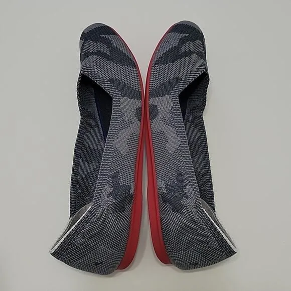 Rothy's The Flat Round Toe in Camo Grey