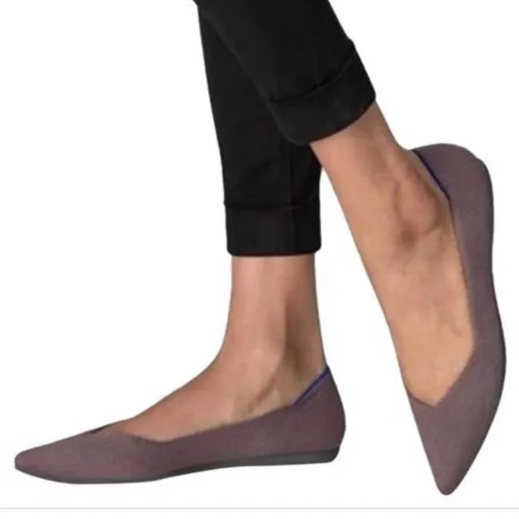 Rothys the point mink size 8 woman’s flat shoes