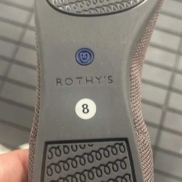 Rothys the point mink size 8 woman’s flat shoes