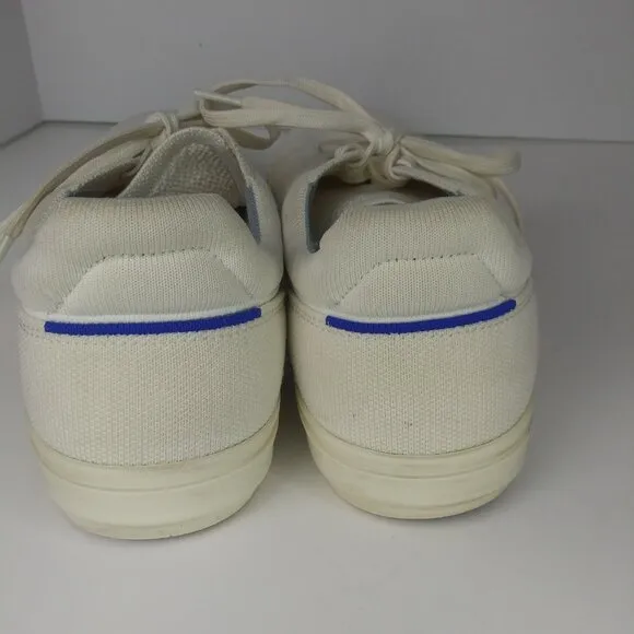 Rothy's The RS02 Sneaker Bone White Size M 11 W12.5 Unisex EUC