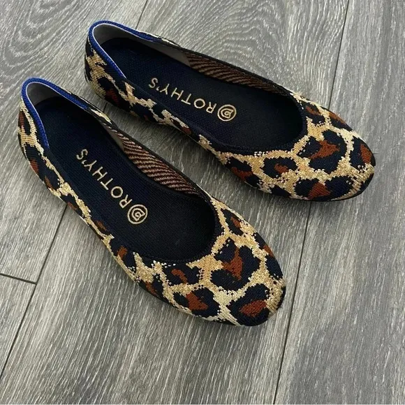 Rothy's The Square Big Cat Textile Flat Comfort Shoes Women’s