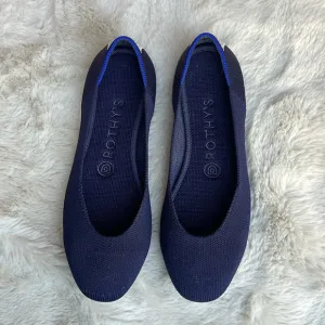 Rothy’s the square flat shoes in navy