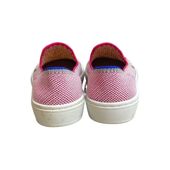 Rothys Toddler Girl’s Pink Flamingos Flat Shoes Sz 10