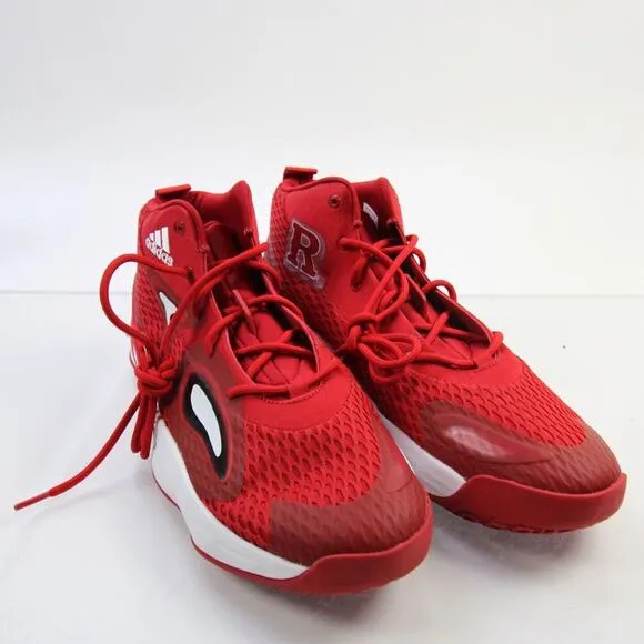 Rutgers Scarlet Knights adidas Basketball Shoe Player Issued Men's Red Sz 15