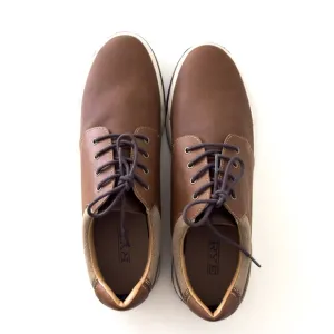 Rye By Hawker Rye Brown Lace Up Dress Sneaker Size 12