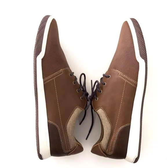 Rye By Hawker Rye Brown Lace Up Dress Sneaker Size 12