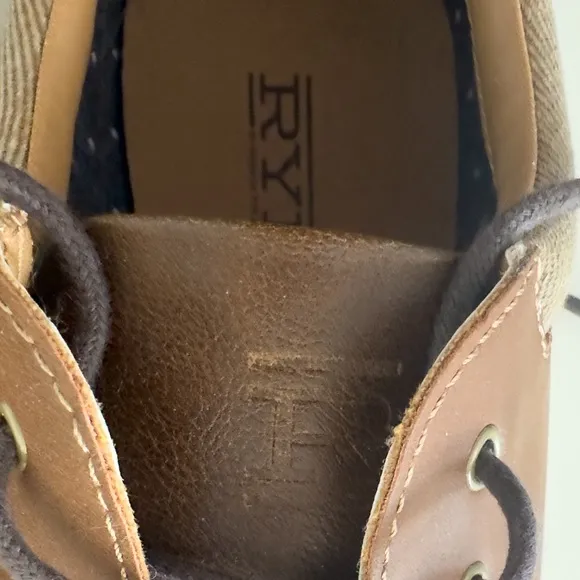 Rye By Hawker Rye Brown Lace Up Dress Sneaker Size 12