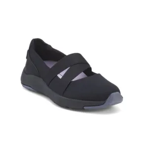RYKA Black Wide Endless Mary Jane Slip On Sneakers