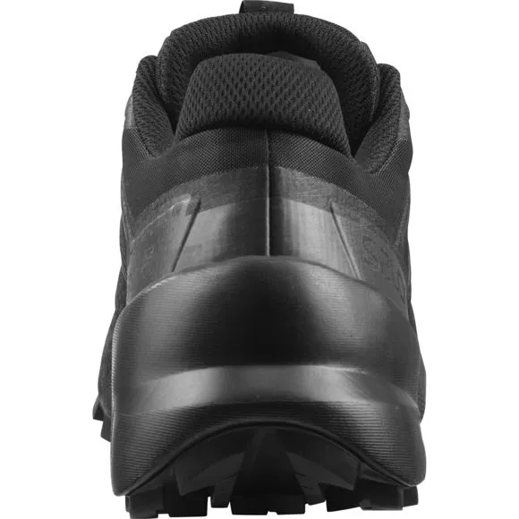 SALOMON SPEEDCROSS 5 TRAIL RUNNING SHOES FOR WOMEN, BLACK/BLACK/PHANTOM, 11