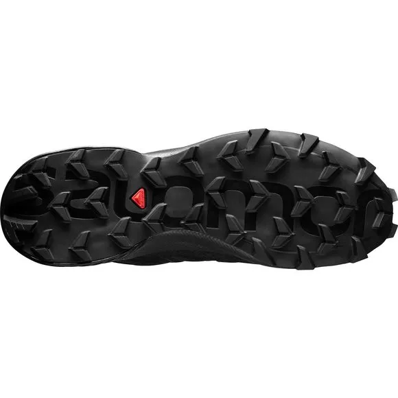 SALOMON SPEEDCROSS 5 TRAIL RUNNING SHOES FOR WOMEN, BLACK/BLACK/PHANTOM, 11