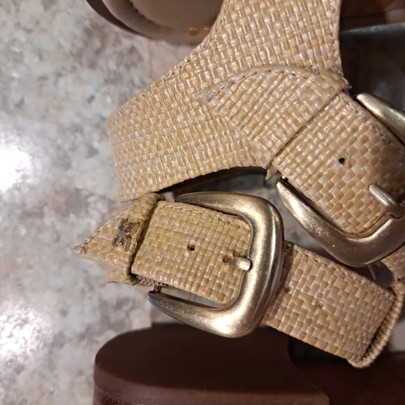 Sam Edelman Dawn Ankle Buckle Sandals Likenew Women's Size 9