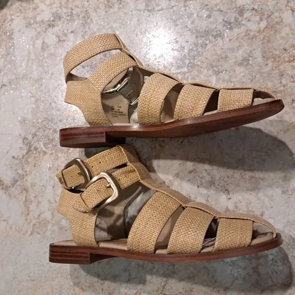 Sam Edelman Dawn Ankle Buckle Sandals Likenew Women's Size 9