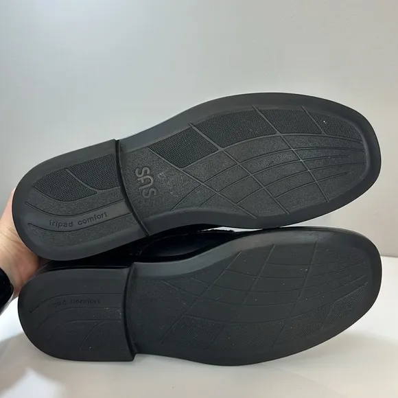 SAS Black Ambassador Oxford Shoes Size 11N