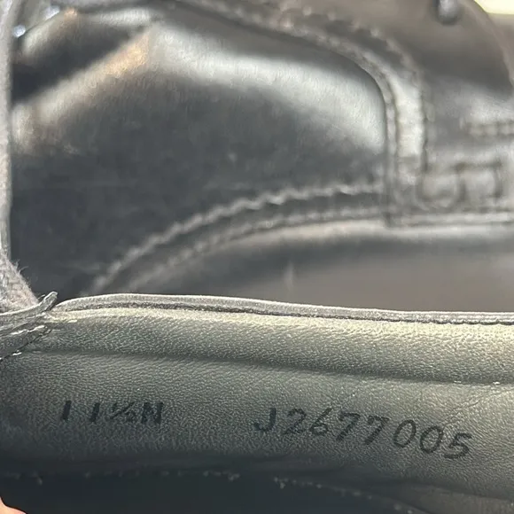 SAS Black Ambassador Oxford Shoes Size 11N