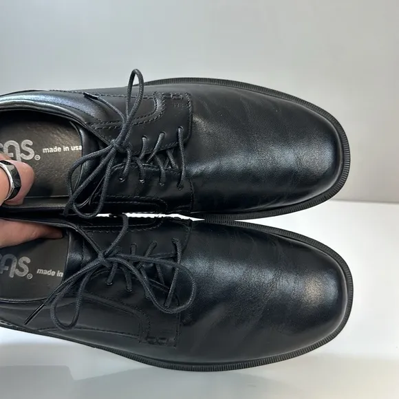 SAS Black Ambassador Oxford Shoes Size 11N