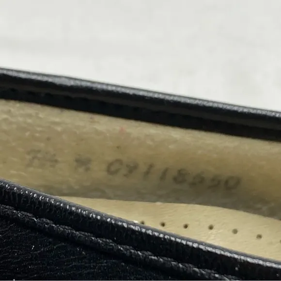 SAS Black Classic Penny Loafer Slip On Orthotic Shoes 7.5