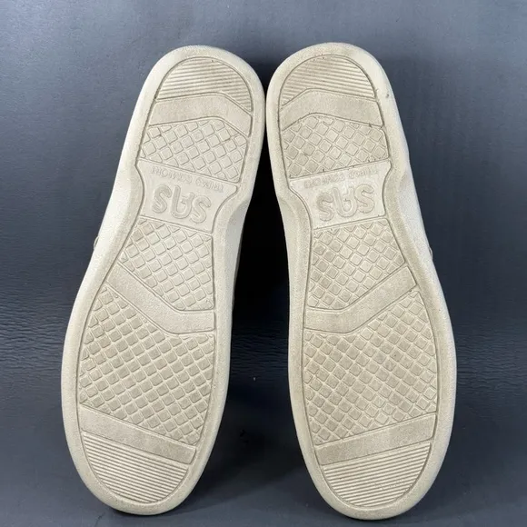 SAS cream white Beige VTO sneaker athletic Walking Shoes men’s size 10.5
