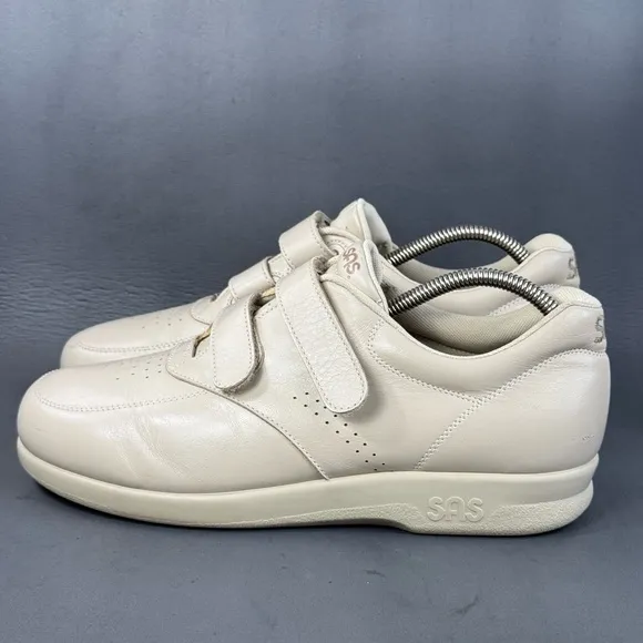 SAS cream white Beige VTO sneaker athletic Walking Shoes men’s size 10.5