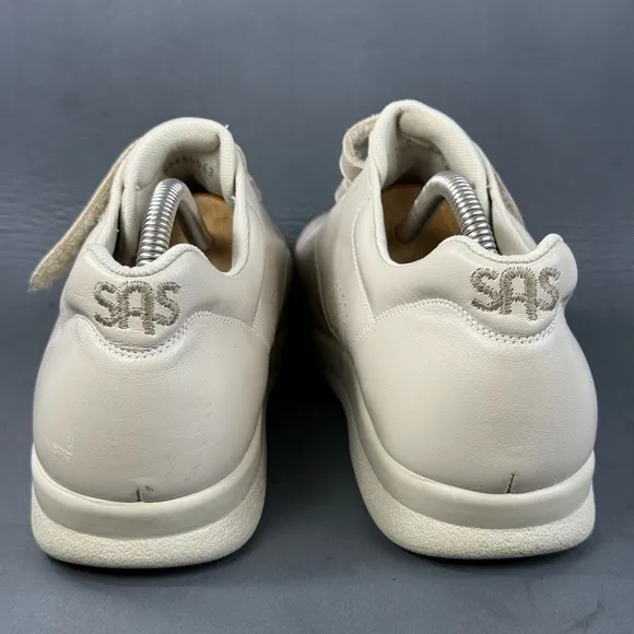 SAS cream white Beige VTO sneaker athletic Walking Shoes men’s size 10.5