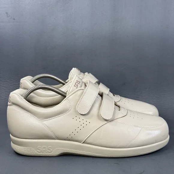 SAS cream white Beige VTO sneaker athletic Walking Shoes men’s size 10.5