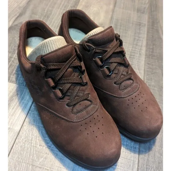 SAS Free‎ Time Teak Brown Women's Walking Shoes 7.5N EUC!! Orthopedic