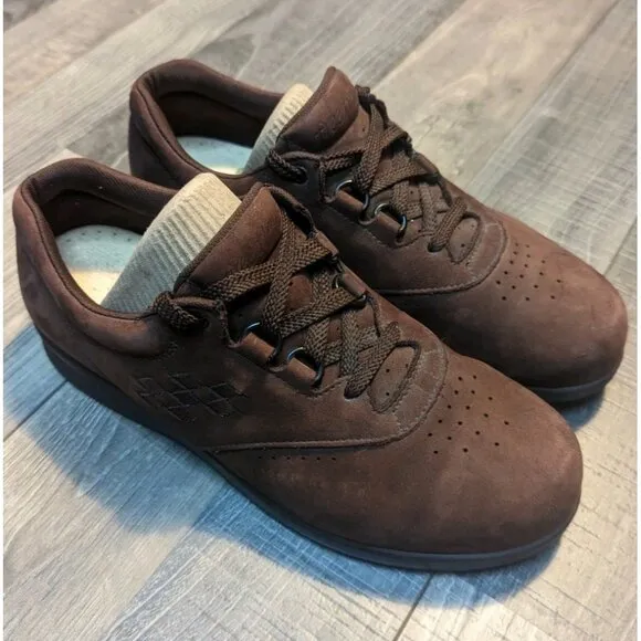 SAS Free‎ Time Teak Brown Women's Walking Shoes 7.5N EUC!! Orthopedic