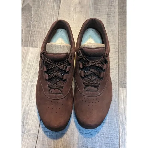 SAS Free‎ Time Teak Brown Women's Walking Shoes 7.5N EUC!! Orthopedic