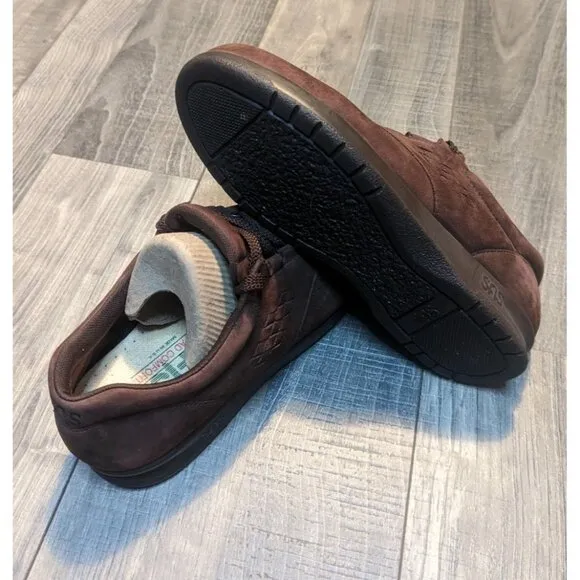 SAS Free‎ Time Teak Brown Women's Walking Shoes 7.5N EUC!! Orthopedic