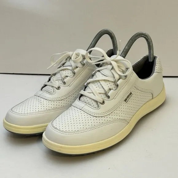 SAS High Street White Sneakers size 8N A98871398 Narrow Lace Up Arch Support