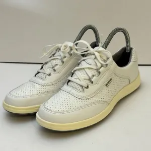 SAS High Street White Sneakers size 8N A98871398 Narrow Lace Up Arch Support