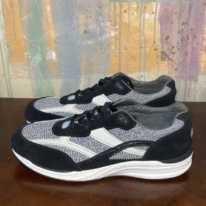 SAS Journey Mesh Leather Suede lace up Comfort sneakers men’s size 14 M NWOT
