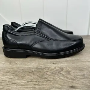 SAS Men's Shoes Diplomat Black Leather Loafer Size 12WW Comfort Made in USA Wide