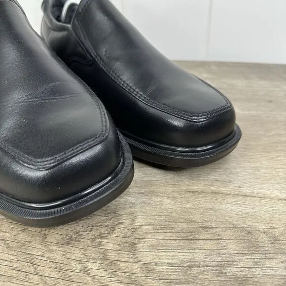 SAS Men's Shoes Diplomat Black Leather Loafer Size 12WW Comfort Made in USA Wide