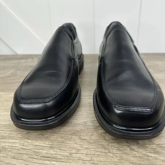 SAS Men's Shoes Diplomat Black Leather Loafer Size 12WW Comfort Made in USA Wide
