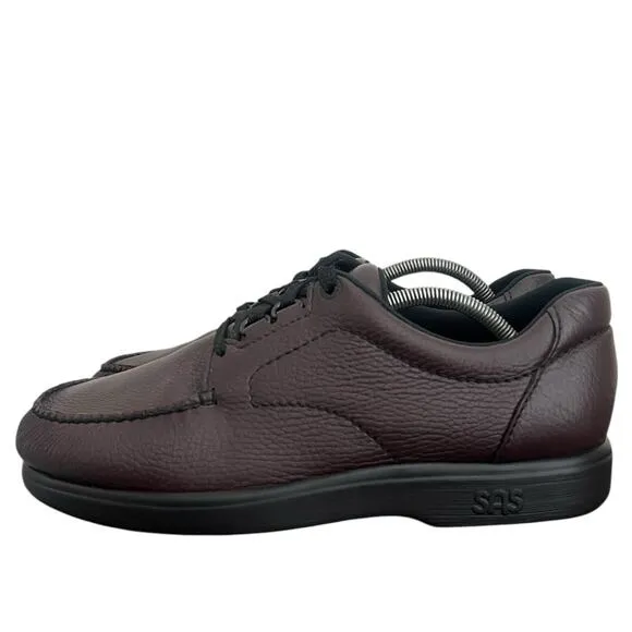 SAS Shoes Men Size 10.5W Bout Time Cordovan Lace Up Walking 1520-035 Sneakers