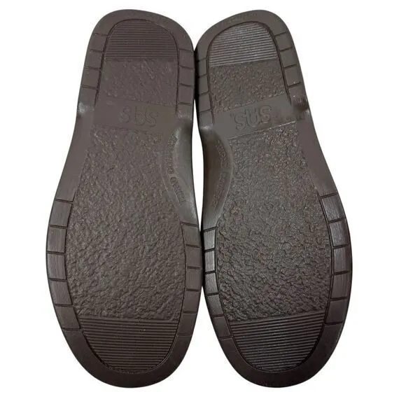 SAS Tripad Comfort Orthotic Brown Leather Loafer Shoes Men Size 12.5 M Excellent
