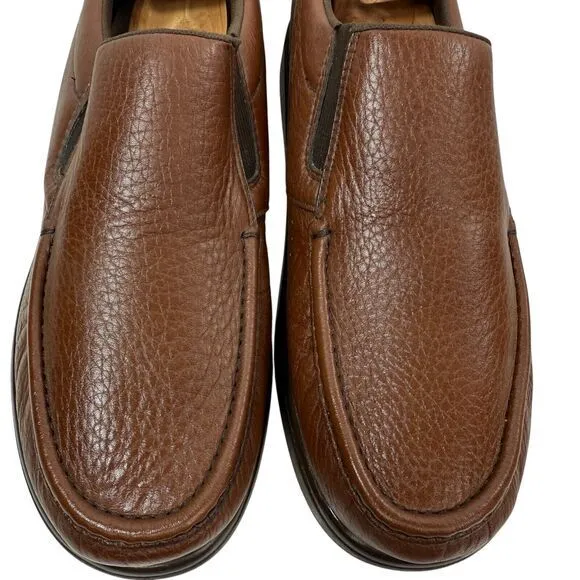 SAS Tripad Comfort Orthotic Brown Leather Loafer Shoes Men Size 12.5 M Excellent
