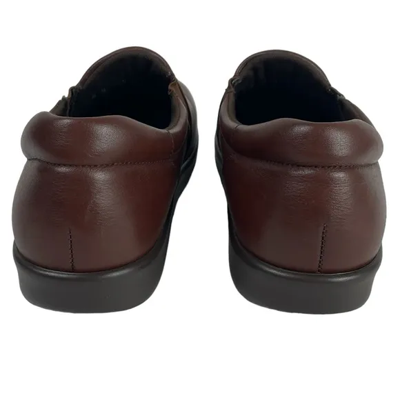 SAS Viva Loafer Womens Size 8 Narrow Teak Brown Leather