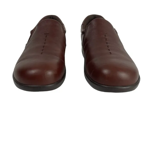 SAS Viva Loafer Womens Size 8 Narrow Teak Brown Leather