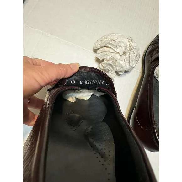 SAS Women’s Shoes Easier Antique Wine Size 10 W Tripad Comfort Foot Bed